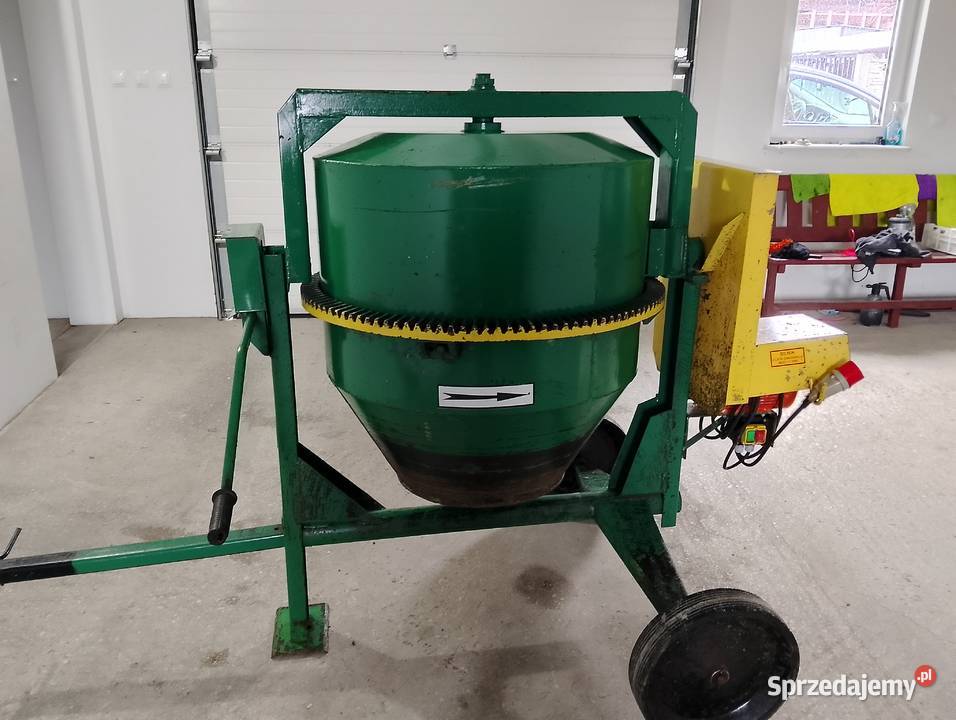 Betoniarka firmy defro Chwaścice