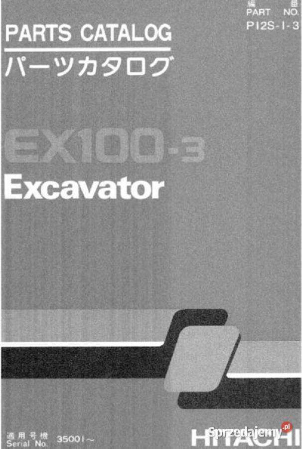 Hitachi EX1003 EX601 EX2001 EX1501 katalog Poradniki, albumy i reportaże Kielce