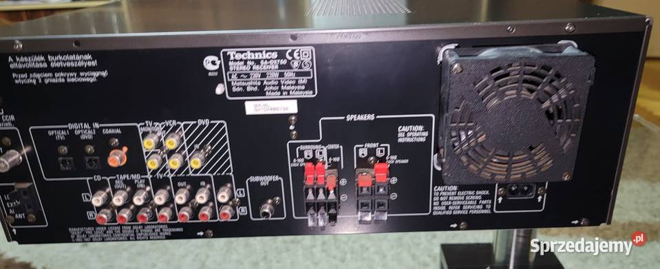 Amplituner Technics SADX750 Pilot Mokre