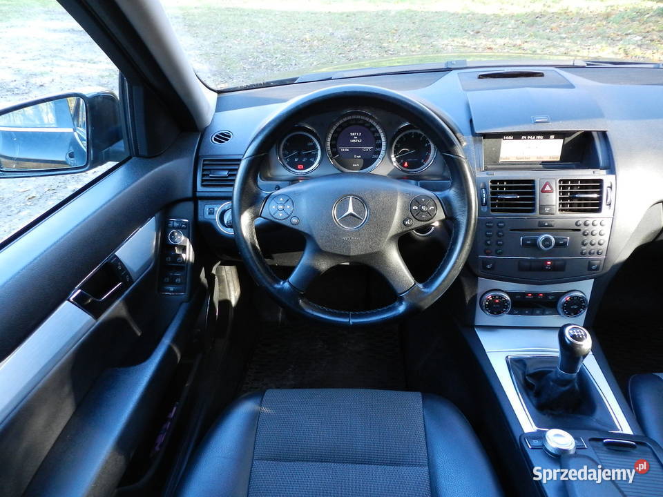 MercedesBenz Klasa C W204 C 180 KOMPRESOR piękna manualna