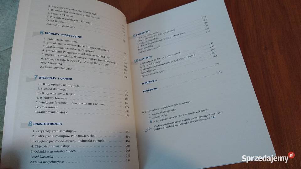 Matematyka z plusem 2 podręcznik do gimnazjum gimnazjum Gdańsk sprzedam