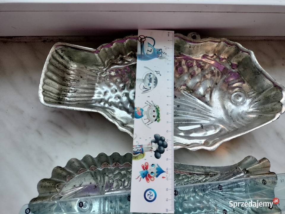 Dwie blaszki do pieczenia w kształcie ryb zachodniopomorskie Choszczno sprzedam