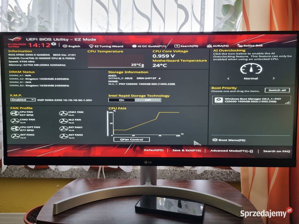 Komputer gamingowyi59600KF GTX 1070 32GB RAM 1TB mazowieckie Piastów