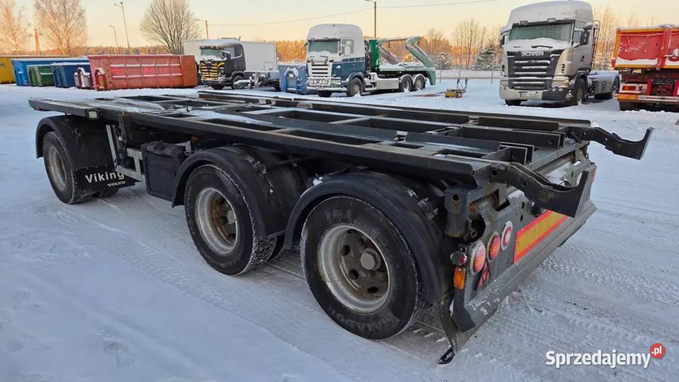Przyczepa kontenerowa Kelberg D243 24T DMC 3 Mszana Dolna