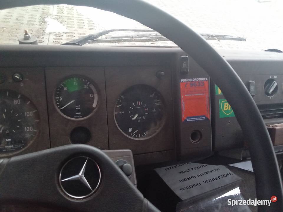 Mercedes om 366 la wywrotka hds Meiller 1220 814 Krosno