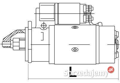 Rozrusznik Perkins Massey Ferguson 12V 35 kW Dobrzyniewo Duże sprzedam