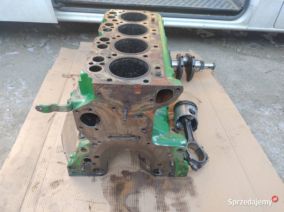 John Deere 2250 4039 R116194 silnik blok cześci Strzeszów