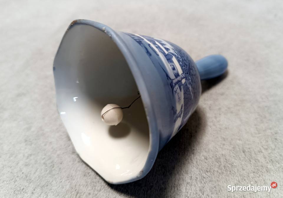 Porcelanowy Dzwonek Dzwon Scenka Krajobrazowa zachodniopomorskie Dobrzany