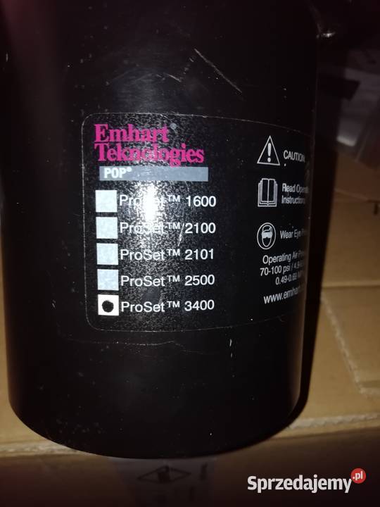 Nitownica pneumatyczna Mcs proset 3400 mazowieckie Warszawa