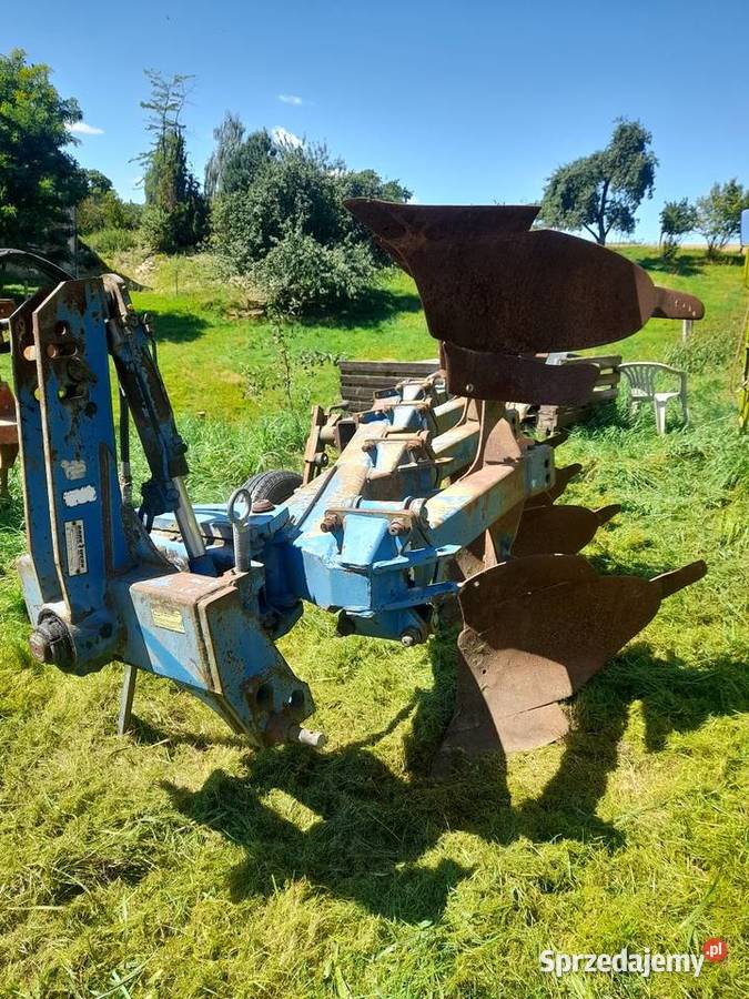 Pług rabewerk obrotowy 4 skibowy zabezpieczenia Rabe Gryfów Śląski
