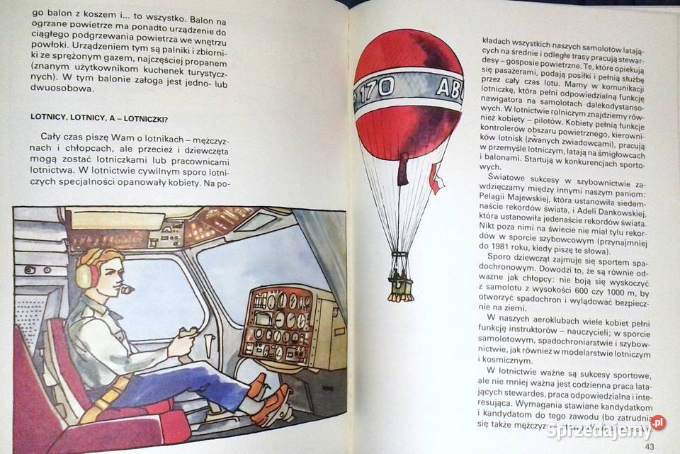 Kiedy i ty zostaniesz lotnikiem Paweł Elsztein Chełm sprzedam