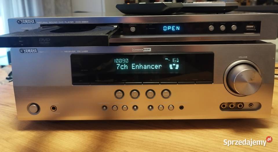 ZESTAW YAMAHA RXV465 DVDS663 wielkopolskie Rokietnica sprzedam