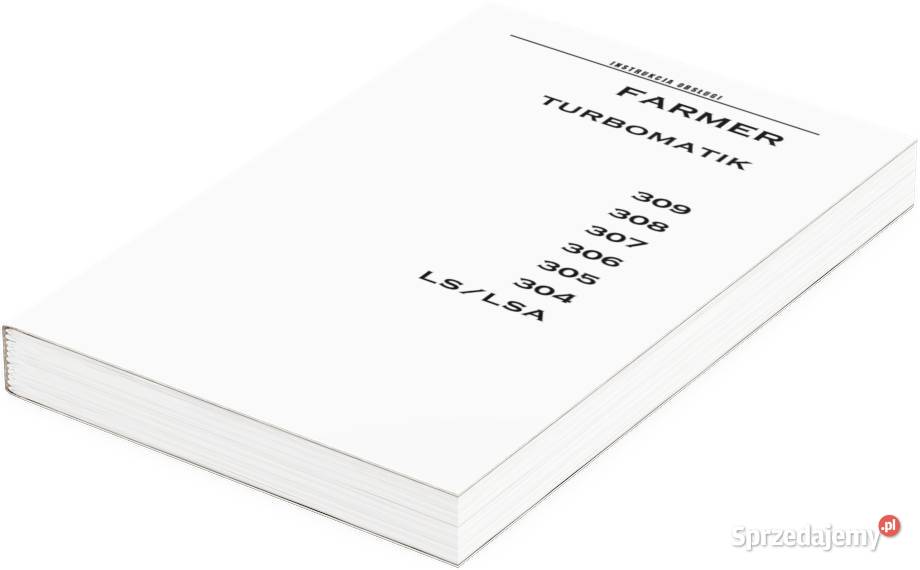 Instrukcja obsługi Farmer LS LSA Fendt 309 308 wielkopolskie Szamotuły