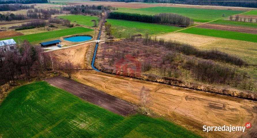 Ogłoszenie działka Wola Ociecka 2700m2 woda