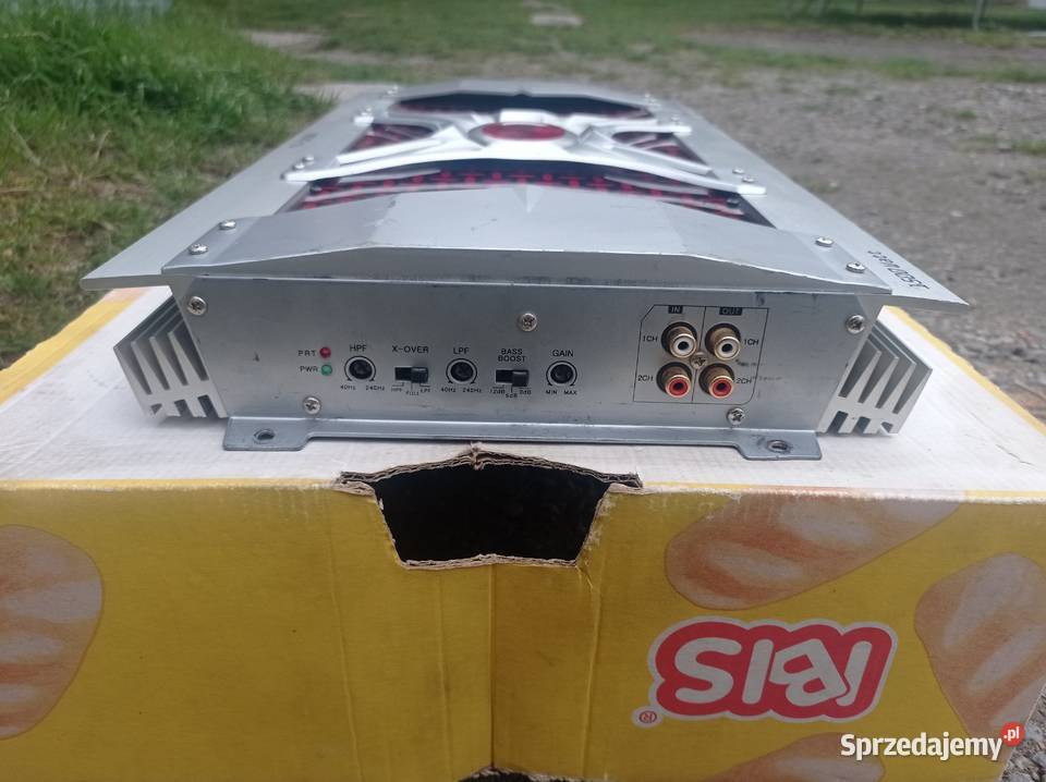 Wzmacniacz Samochodowy TOXIC 2 x 350RMS 1500W Wzmacniacze Dzierżoniów