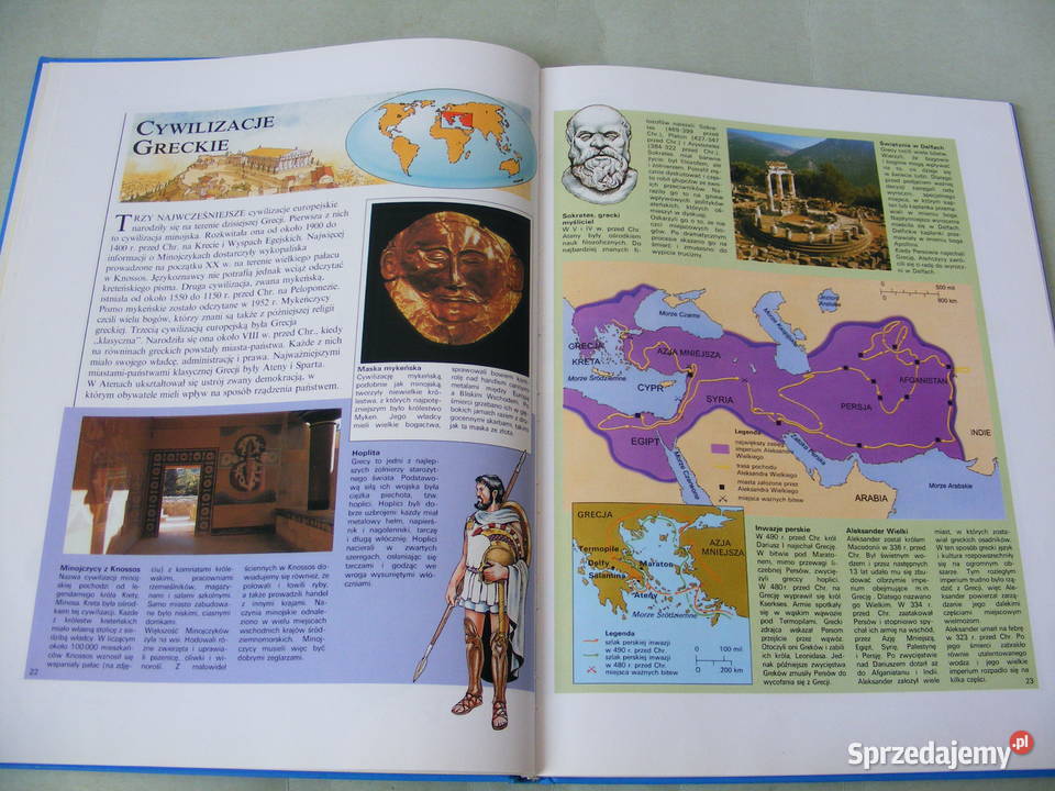 Podręczny atlas historii powszechnej Szkolny dolnośląskie Oborniki Śląskie