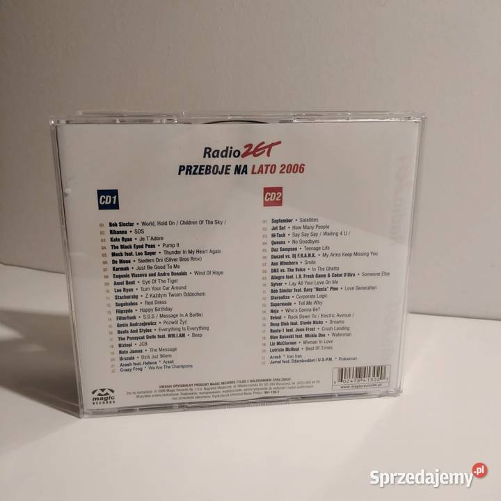 Radio Zet Czułe Granie Przeboje na Lato 2006 2CD CD Łódź sprzedam