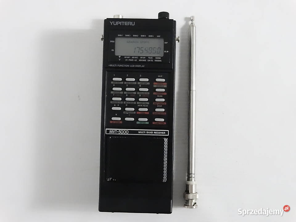 Skaner Radiowy YUPITERU MVT5000 251300MHz Japan Pozostałe Biłgoraj sprzedam