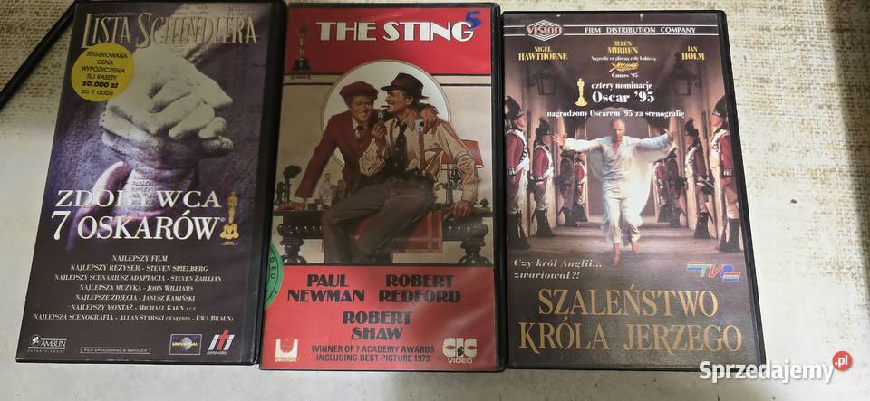 oskarowe kasety vhs Gliwice