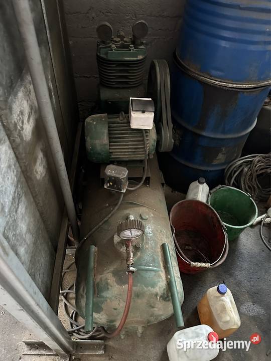 Sprężarka 2 tłokowa zbiornik 200l