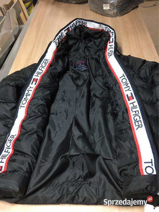 Kurtki Tommy Hilfiger czarny Wągrowiec