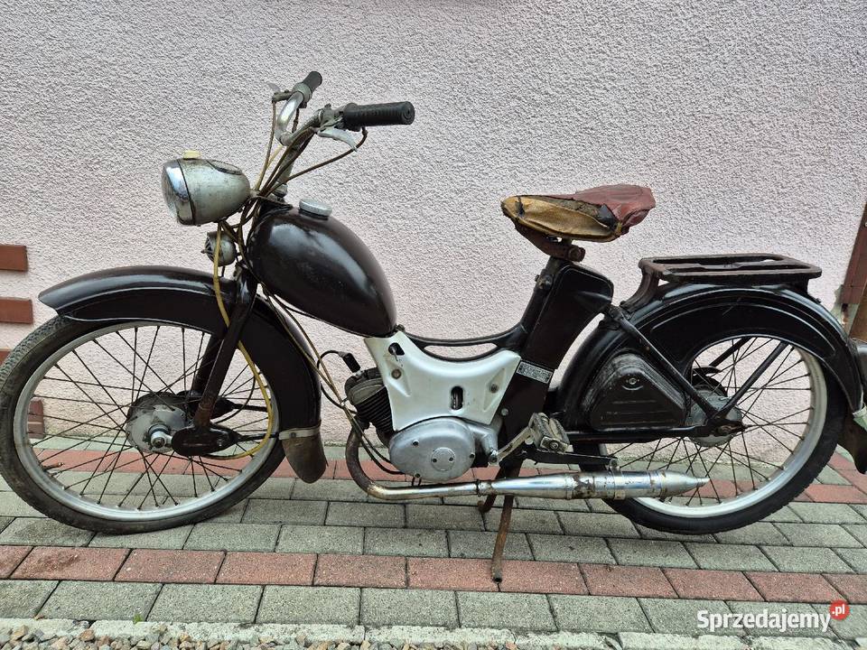 Simson SR2 Zarejestrowany na białe tablice 1959r