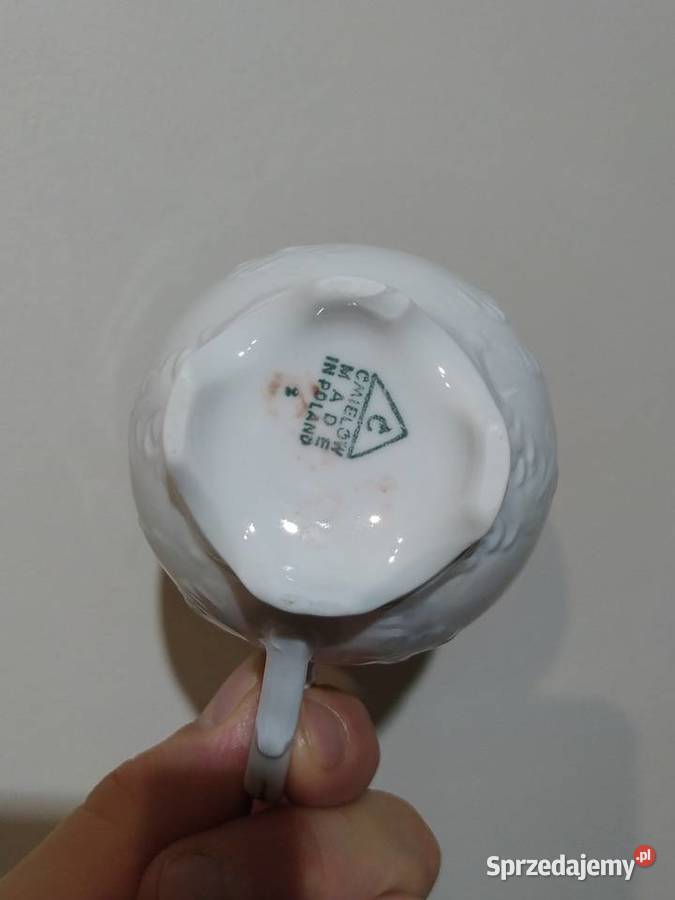 Ćmielów filiżanki podstawki stara porcelana Kraków