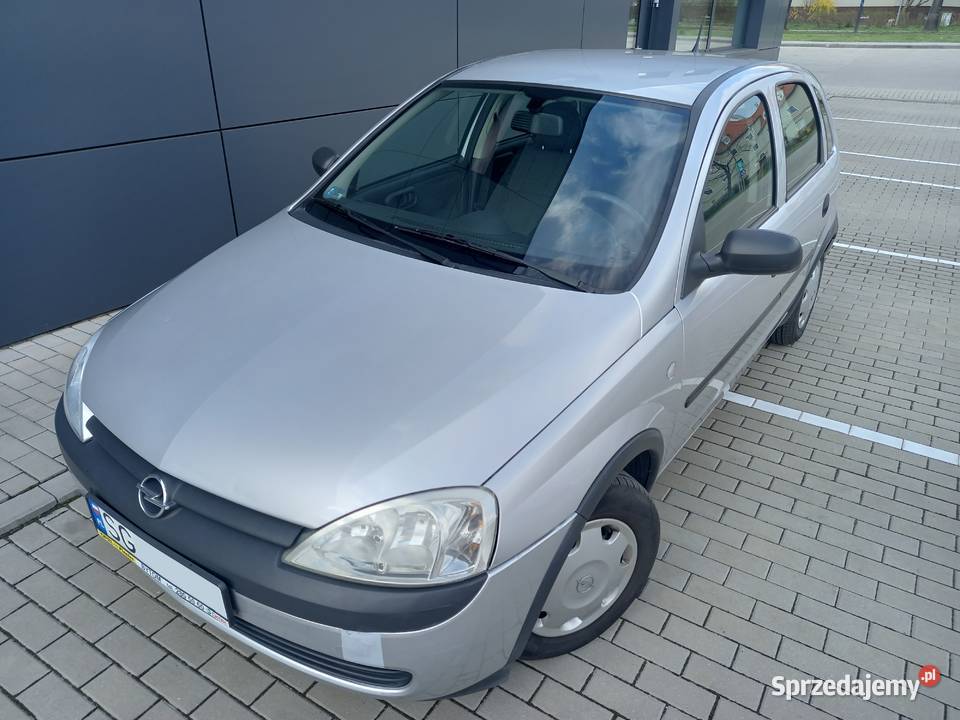 OPEL CORSA C 10 Ecotec Przebieg 78tkm Garażowany śląskie Gliwice
