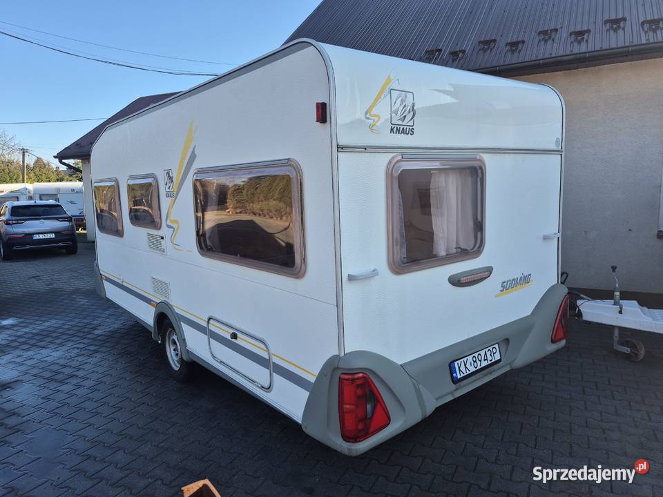 Przyczepa kempingowa Knaus Sudwind Mover panel małopolskie Kraków sprzedam