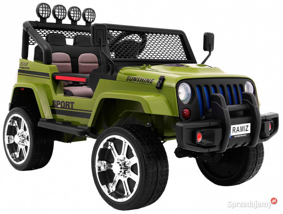 Pojazd Terenowy Raptor Drifter 4x4 Zielony 12V Pojazdy elektryczne i spalinowe Łopuszno