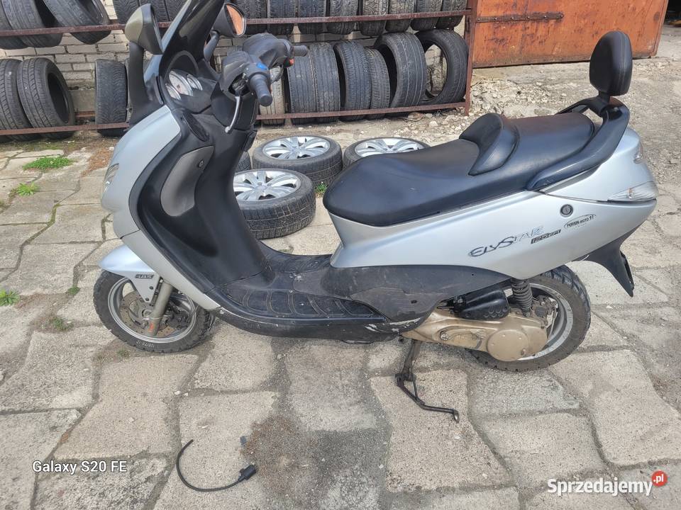 Skuter Peugeot Elystar 50 2t 2009 r lubelskie Chełm