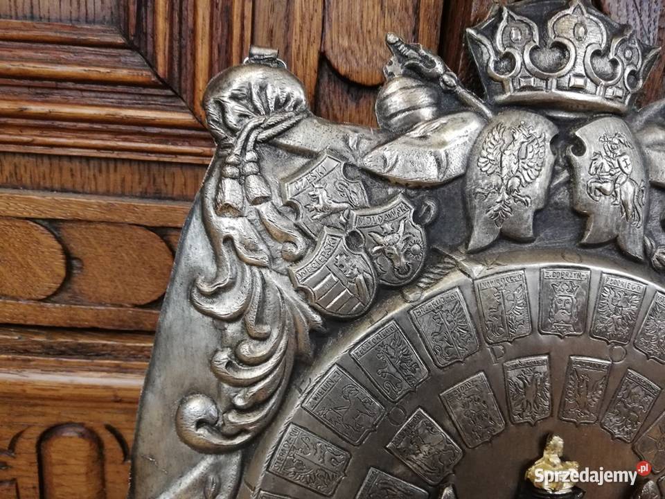 Ryngraf z orłem polskim patriotyczny Łódź