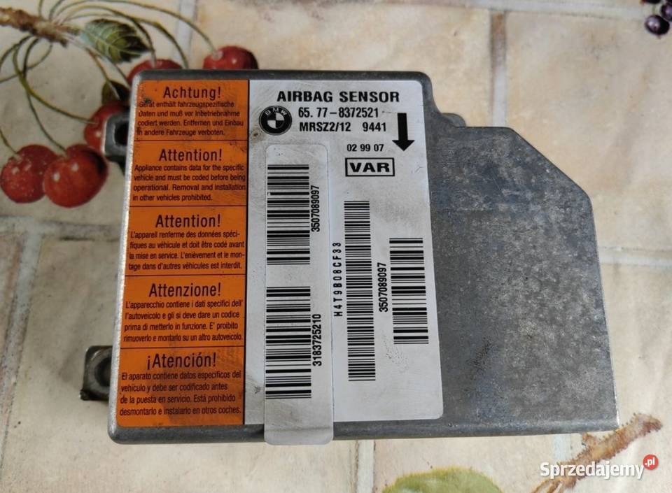Moduł sensor airbag BMW e38 Żory sprzedam