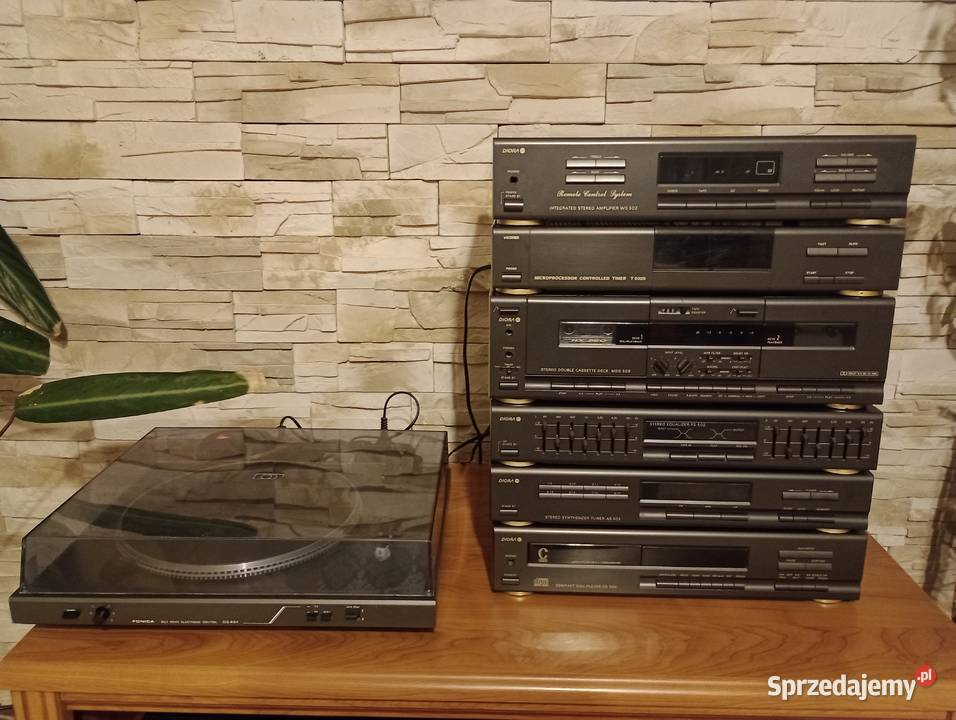 Kompletna wieża Diora seria 500 z pilotem i Audio