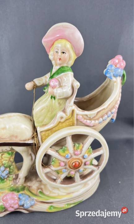 Porcelanowa figurka Lippelsdorf Turyngia Zielona Góra