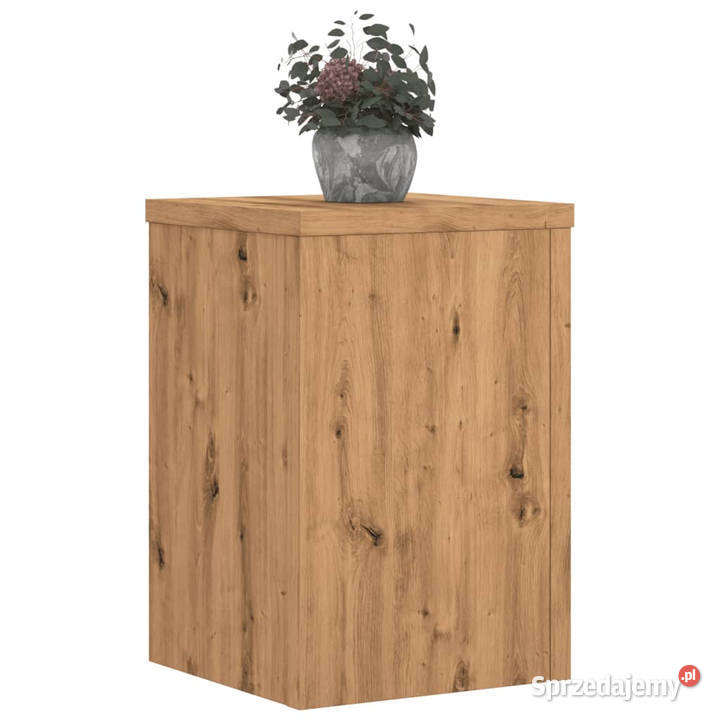 Podstawki pod doniczki 2 dąb artisan 25x25x35 mazowieckie Warszawa