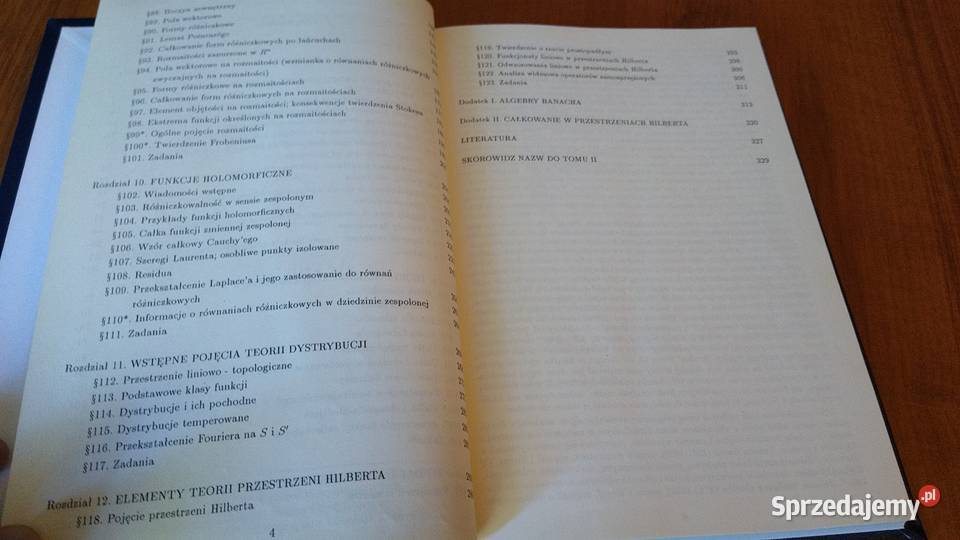Analiza matematyczna fizyków 2 Lech Górniewicz sprzedam