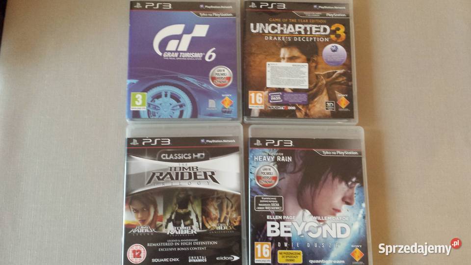 Konsola PlayStation 3 500 GB 13 gry Gry Warszawa