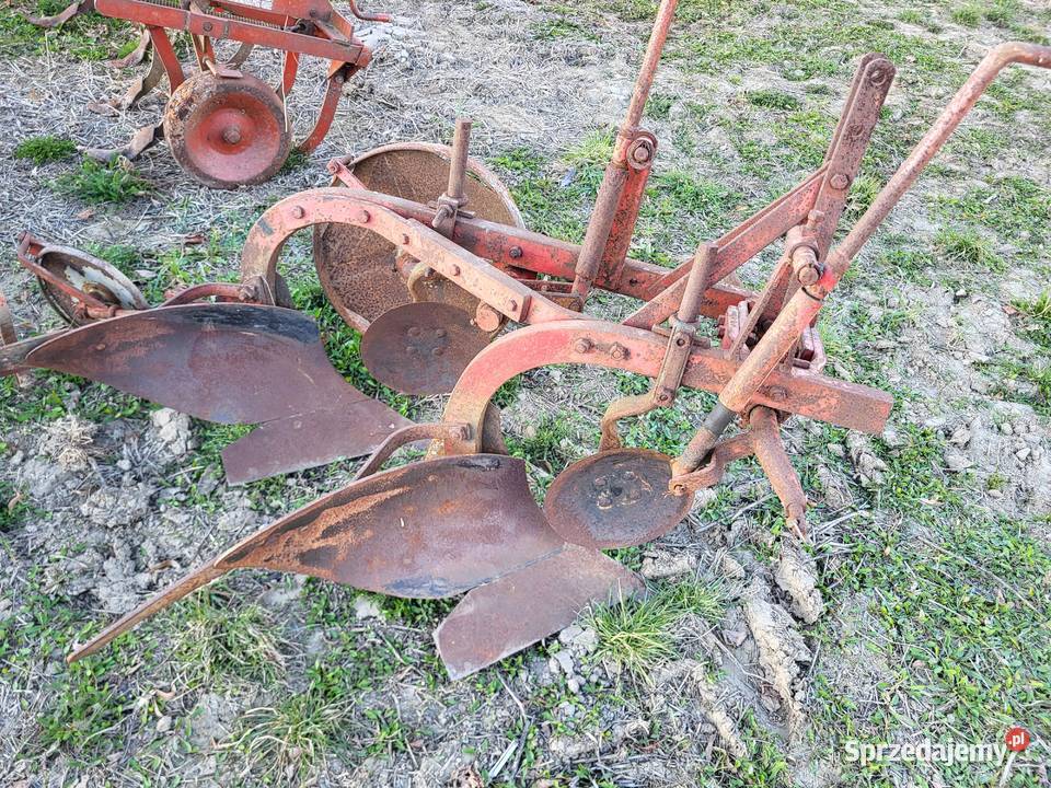 Pług zagonowy 2x skibowy z przedpłużkami w Wąbrzeźno