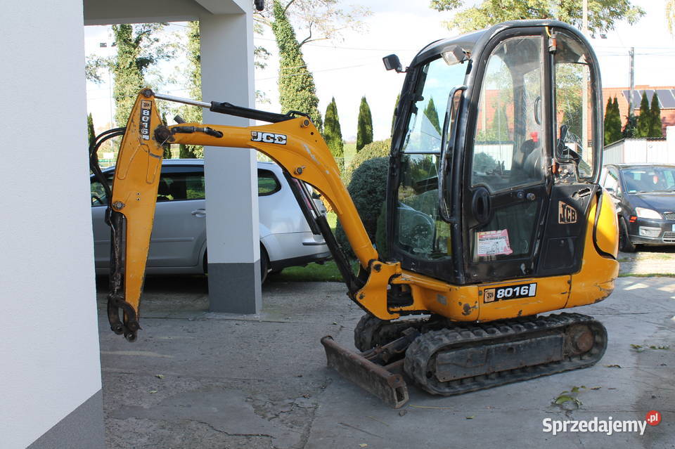 Minikoparka JCB 8016 2012 Wieliczka