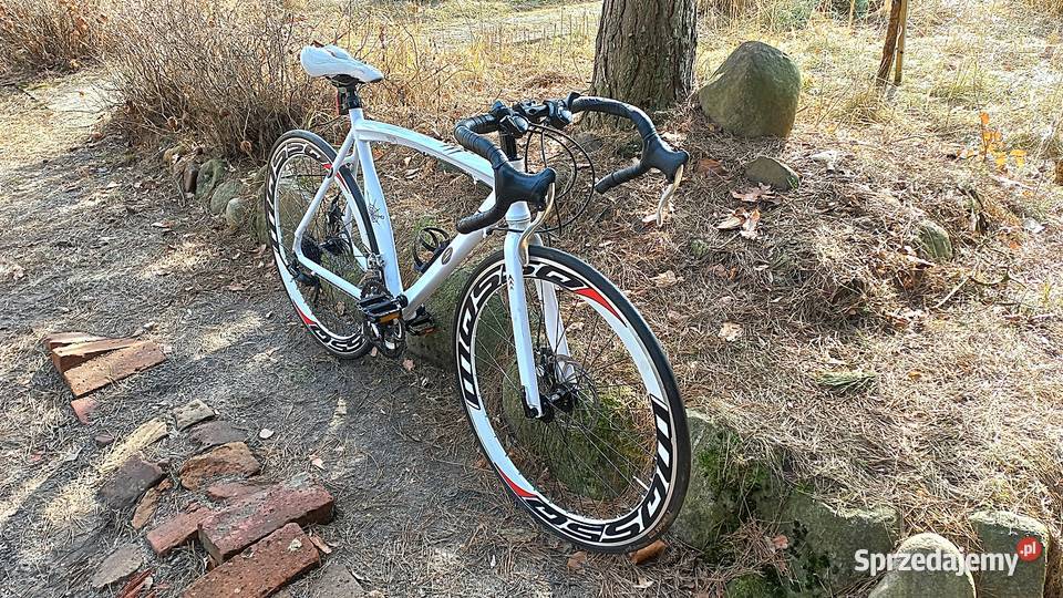Alu Rower Szosowy Kolarka Gravel Mqssq WiFi 2x7 Wołów