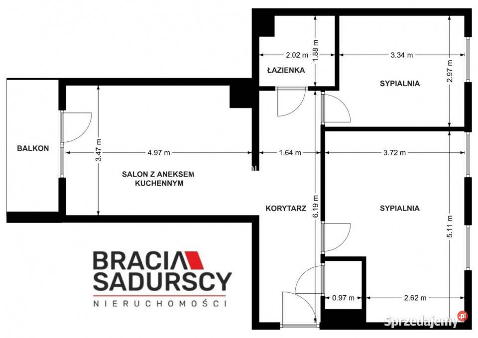 Mieszkanie na sprzedaż 6007m2 3 pokoje Kraków 29 małopolskie