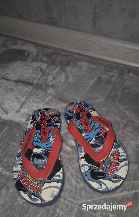 Klapki japonki chłopiec Marvel Comics Spiderman Łódź