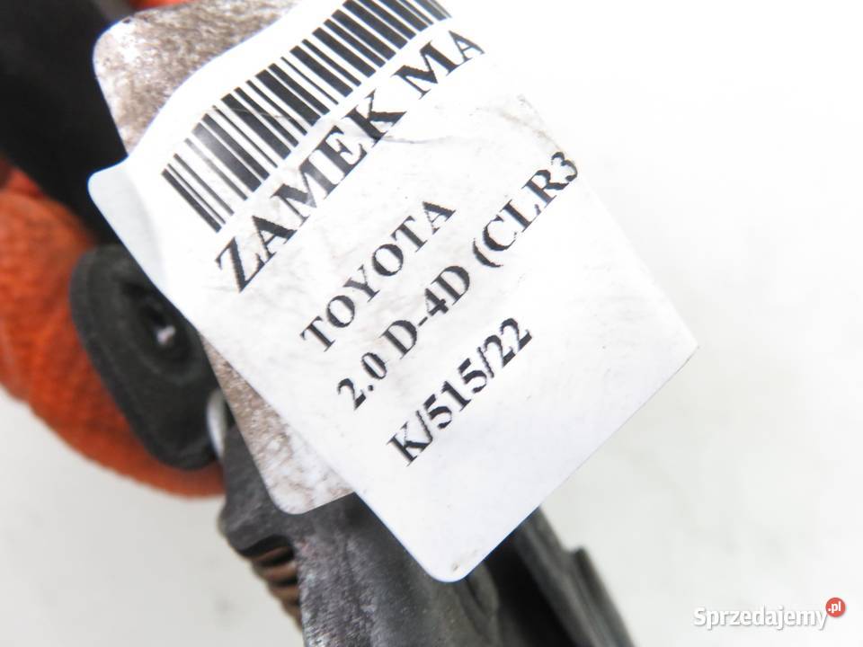 ZAMEK MASKI TOYOTA PREVIA II Zamki, wkładki i kluczyki