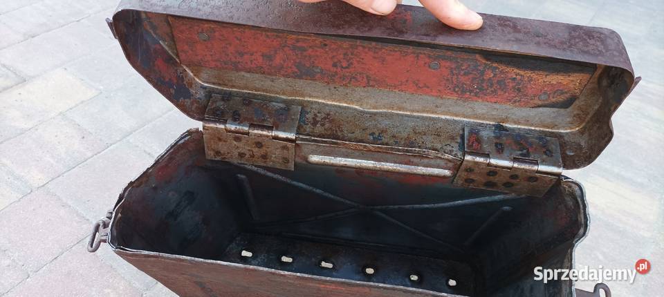 Skrzynka niemiecka na naboje z 1938r Sarnaki