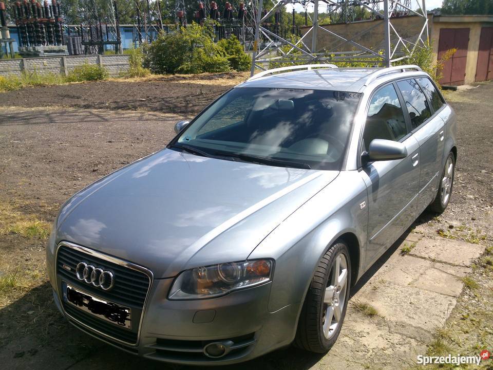 Audi A4 III B7 Sline duża NAVI krajowy nawigacja A4 Sosnowiec