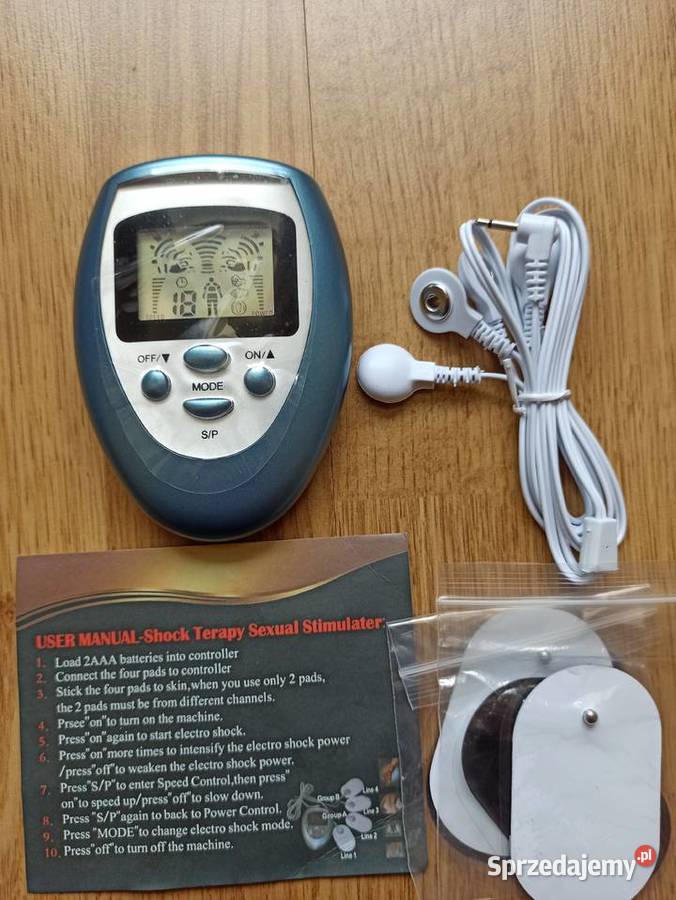 Elektryczny masażer pulsacyjny elektrody