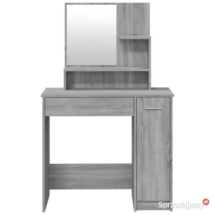 Toaletka z lustrem szary dąb sonoma 865x35x136 Warszawa