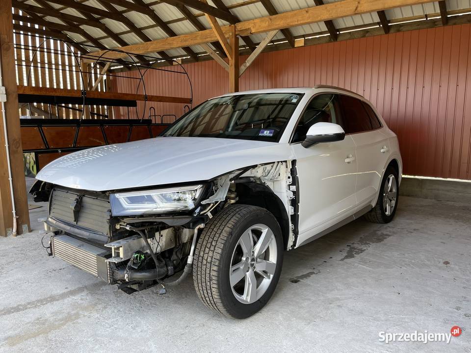 Audi Q5 20 Quattro 1 właściciel lampy LED MATRIX Rok produkcji 2019 podlaskie Białystok