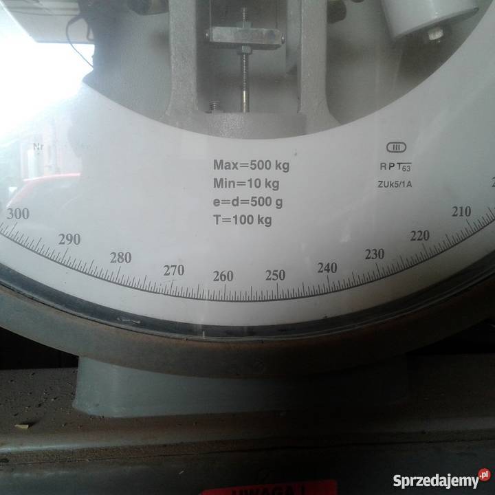 WAGA Lubelska Fabryka Wag 500 Przemysłowa Skawina